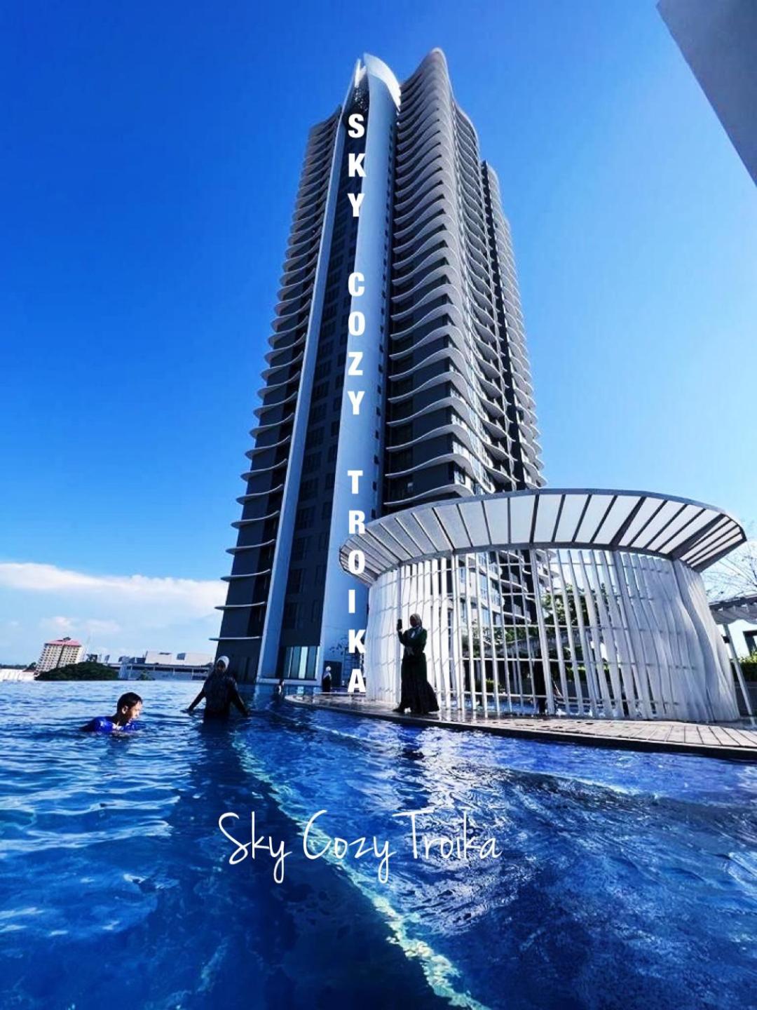 Sky Cozy Troika Residence, 1 Bedroom 4-6 Pax, 2 Bedrooms 6-8 Pax, Pool Vew, Sky & City View, Free Parking, Pool, Unlimited Wifi & Netflix Кота-Бару Экстерьер фото