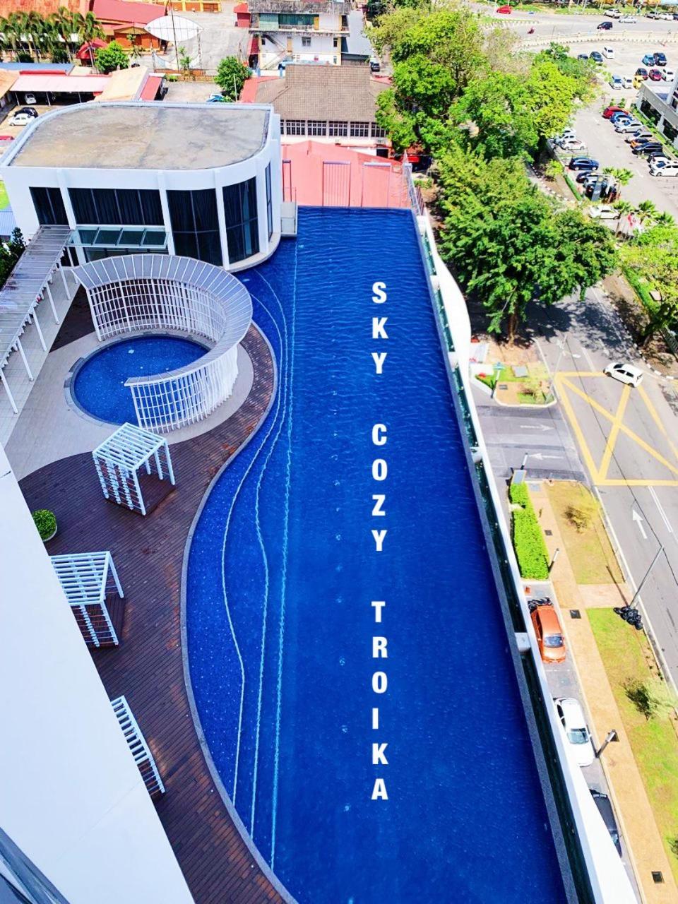 Sky Cozy Troika Residence, 1 Bedroom 4-6 Pax, 2 Bedrooms 6-8 Pax, Pool Vew, Sky & City View, Free Parking, Pool, Unlimited Wifi & Netflix Кота-Бару Экстерьер фото